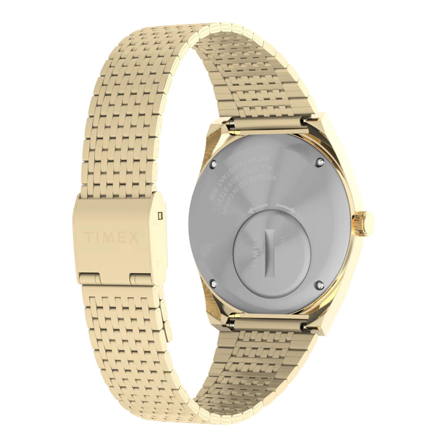 TIMEX Q Timex TW2W62500UK - 38mm - Crna/Zlatna