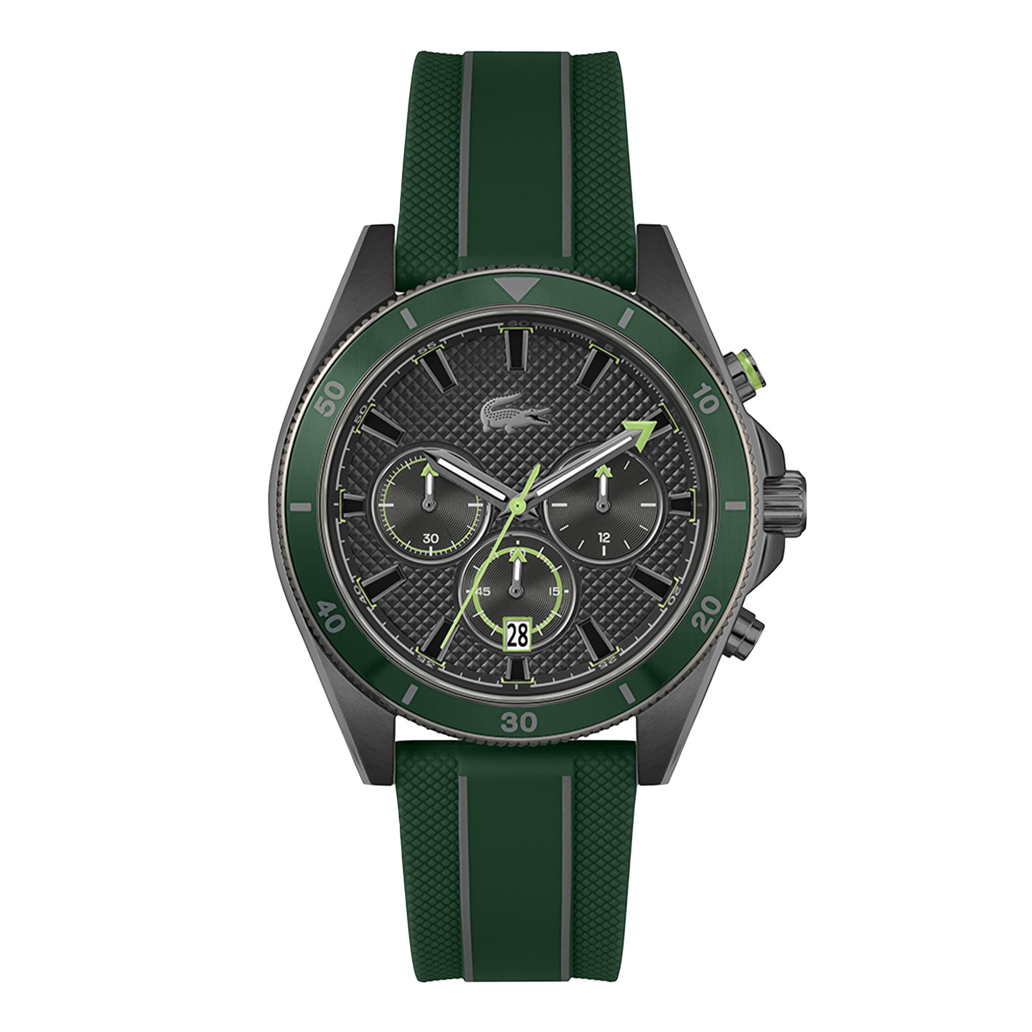 LACOSTE Mainsail 2011363 - 43mm - Zelena