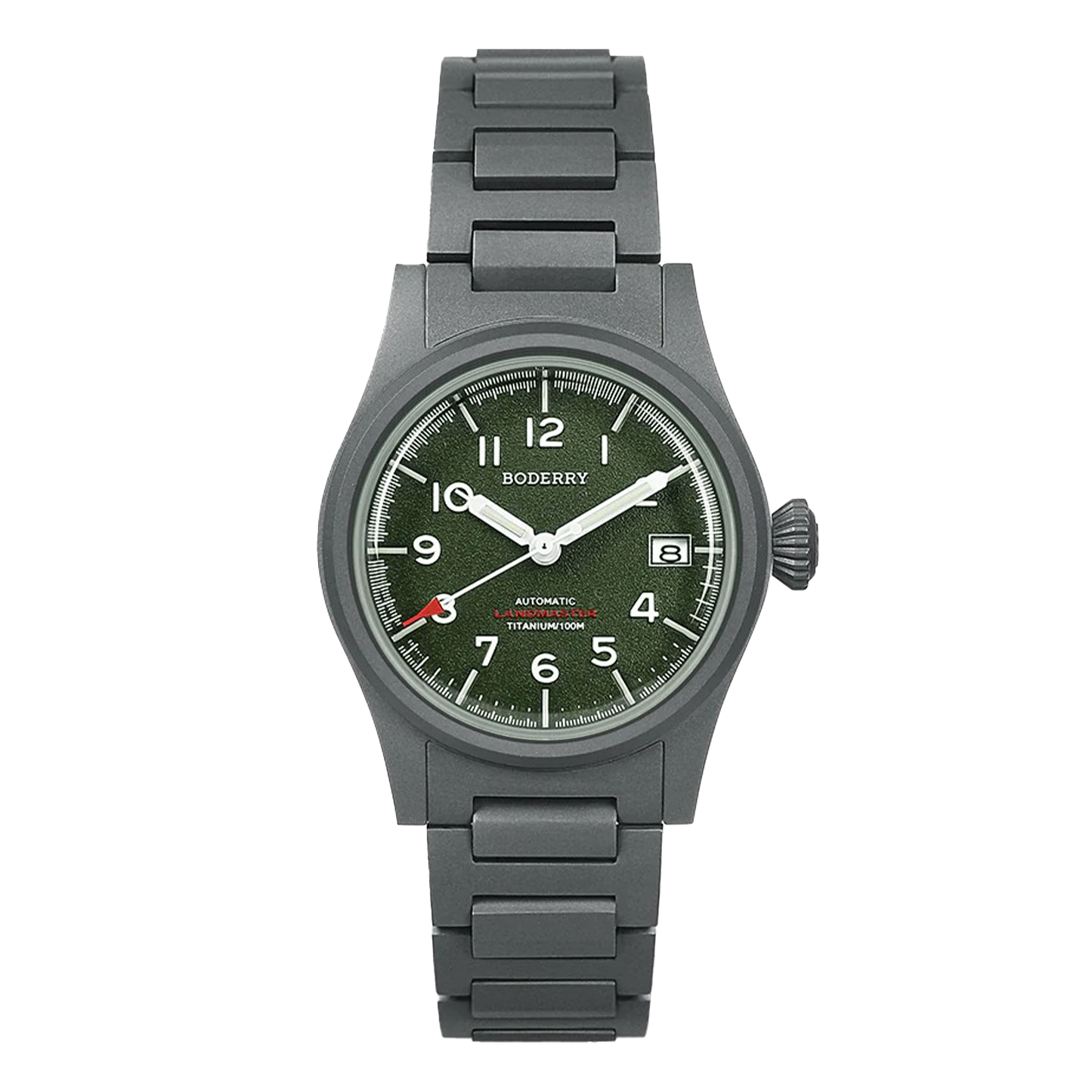 Boderry Landmaster A14T - 38mm - Zelena - Titanium