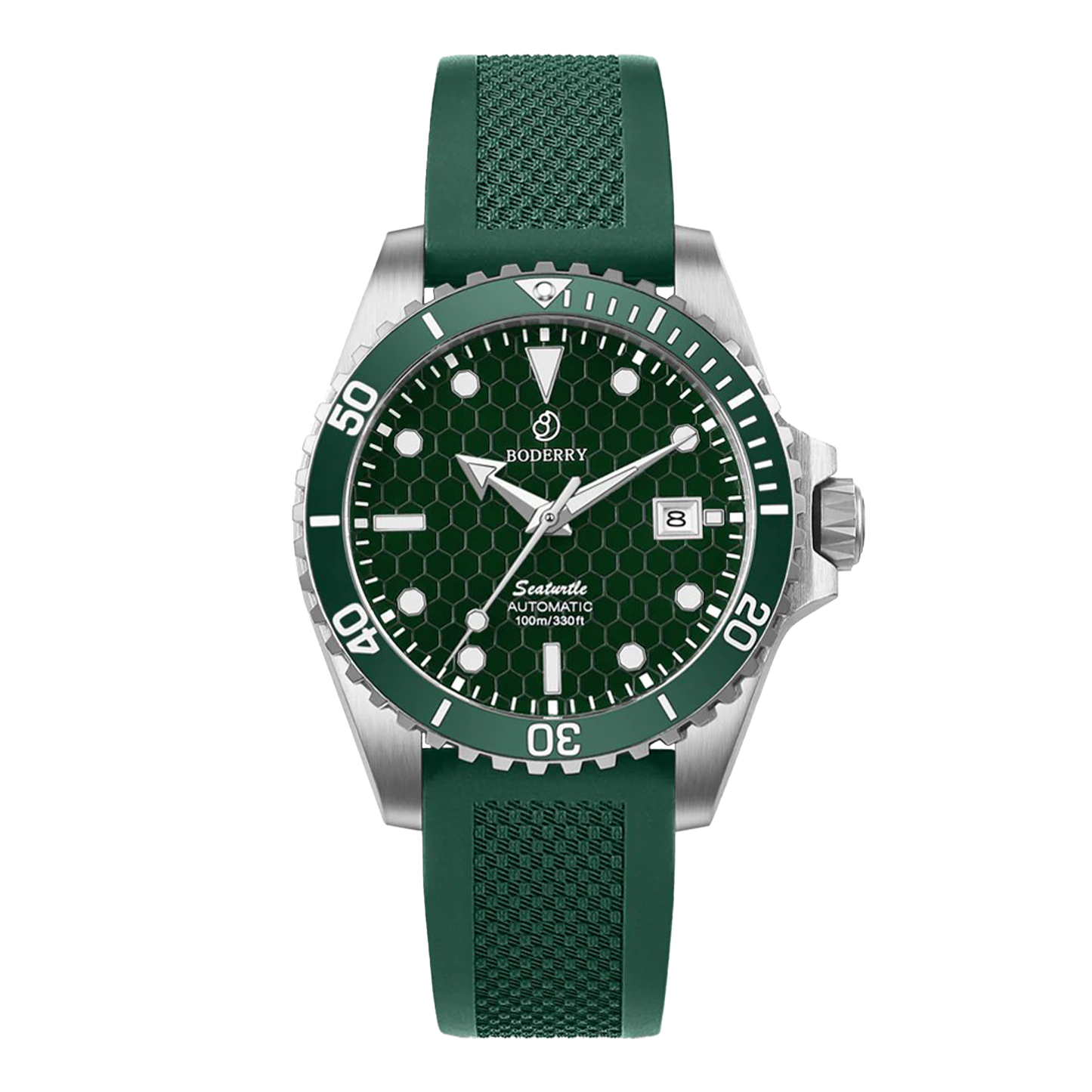 Boderry BDA007T SEATURTLE OCEAN - 40mm - Zelena - Titanium