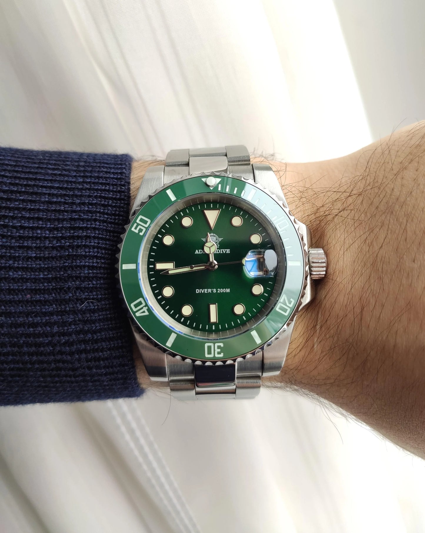 ADDIESDIVE MY-H3 - 41mm - Zelena