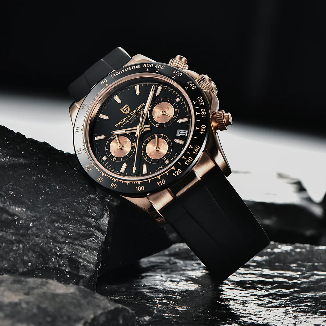 PAGANI DESIGN PD-1664 Sport - 40mm - Roze zlatna