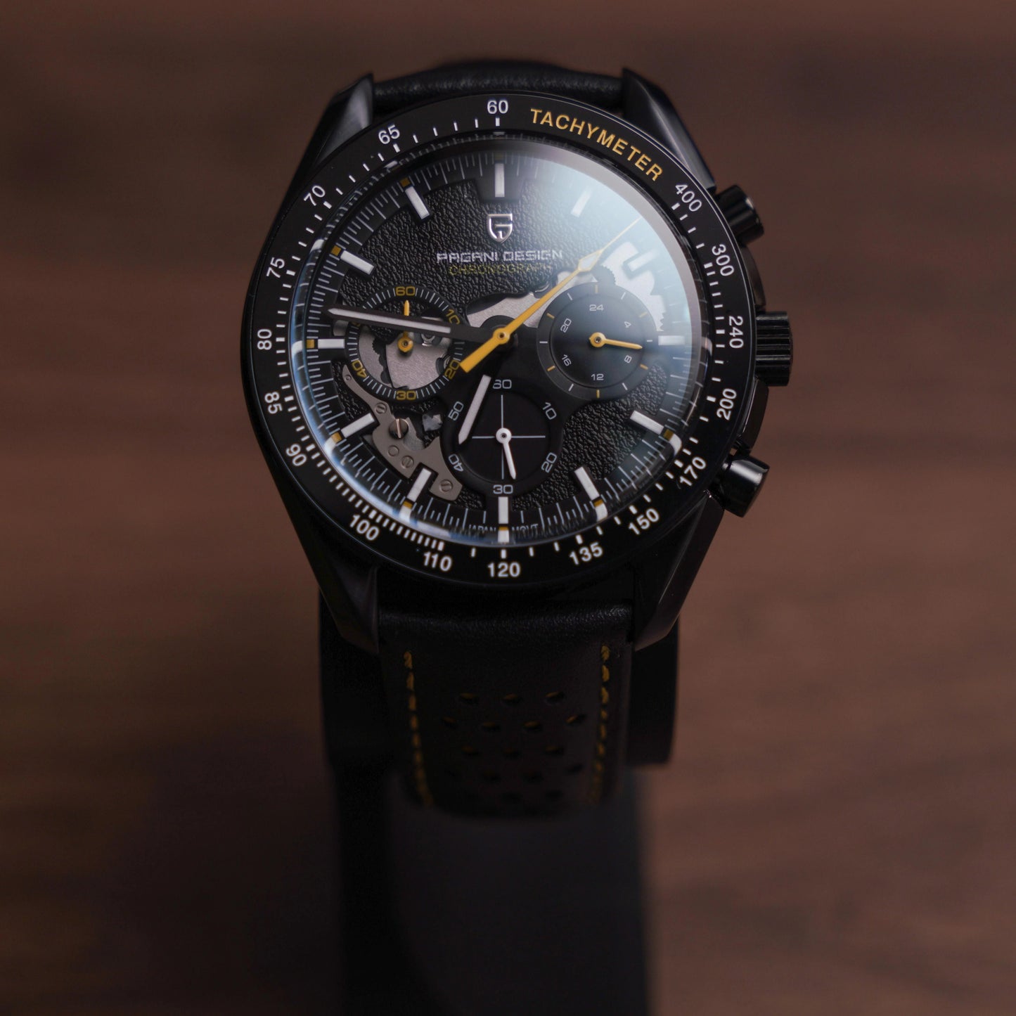 PAGANI DESIGN PD-1779 - 40mm - Crna/Žuta