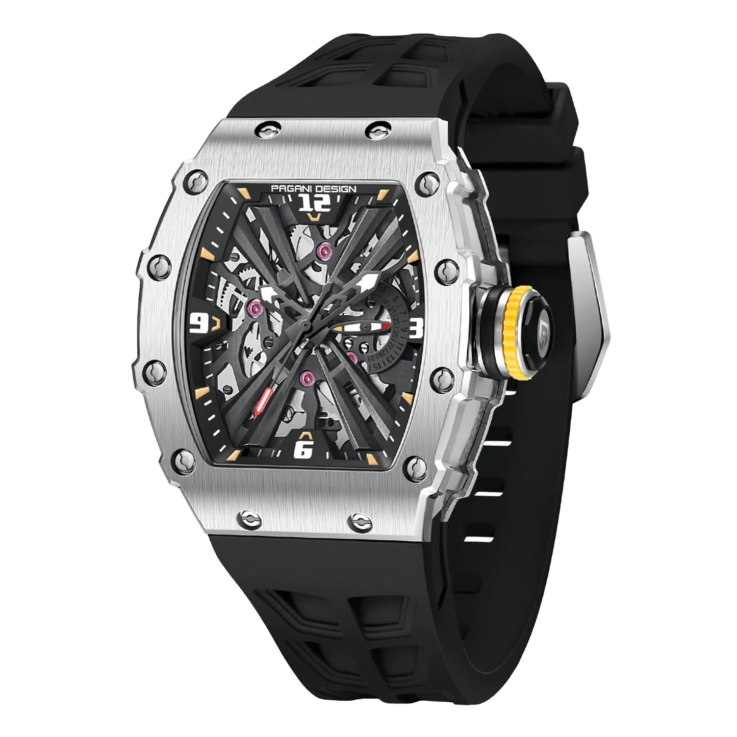 PAGANI DESIGN PD-1738 - 42mm - Crna