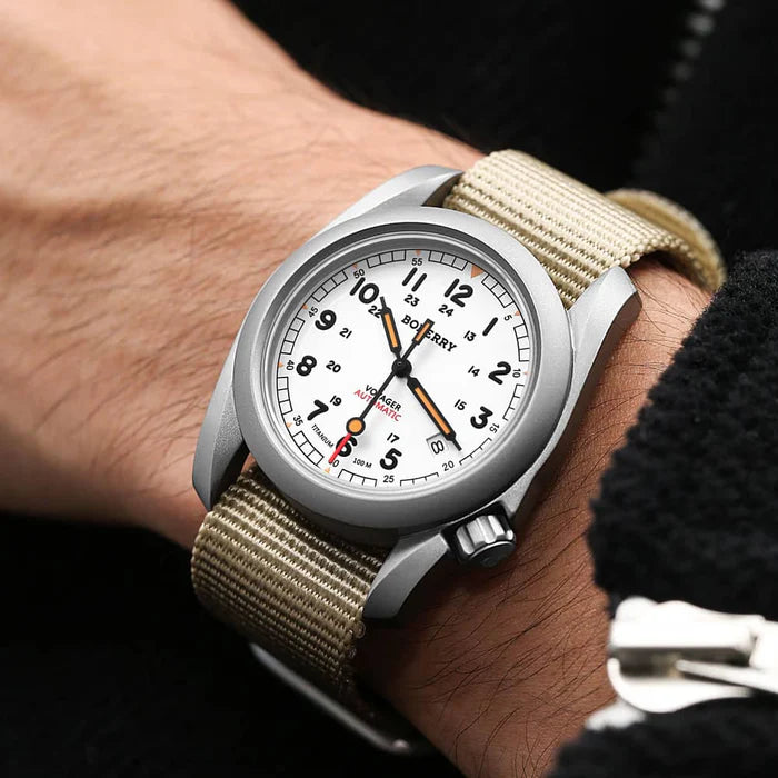 Boderry Voyager A11T - 40mm - Bela - Titanium