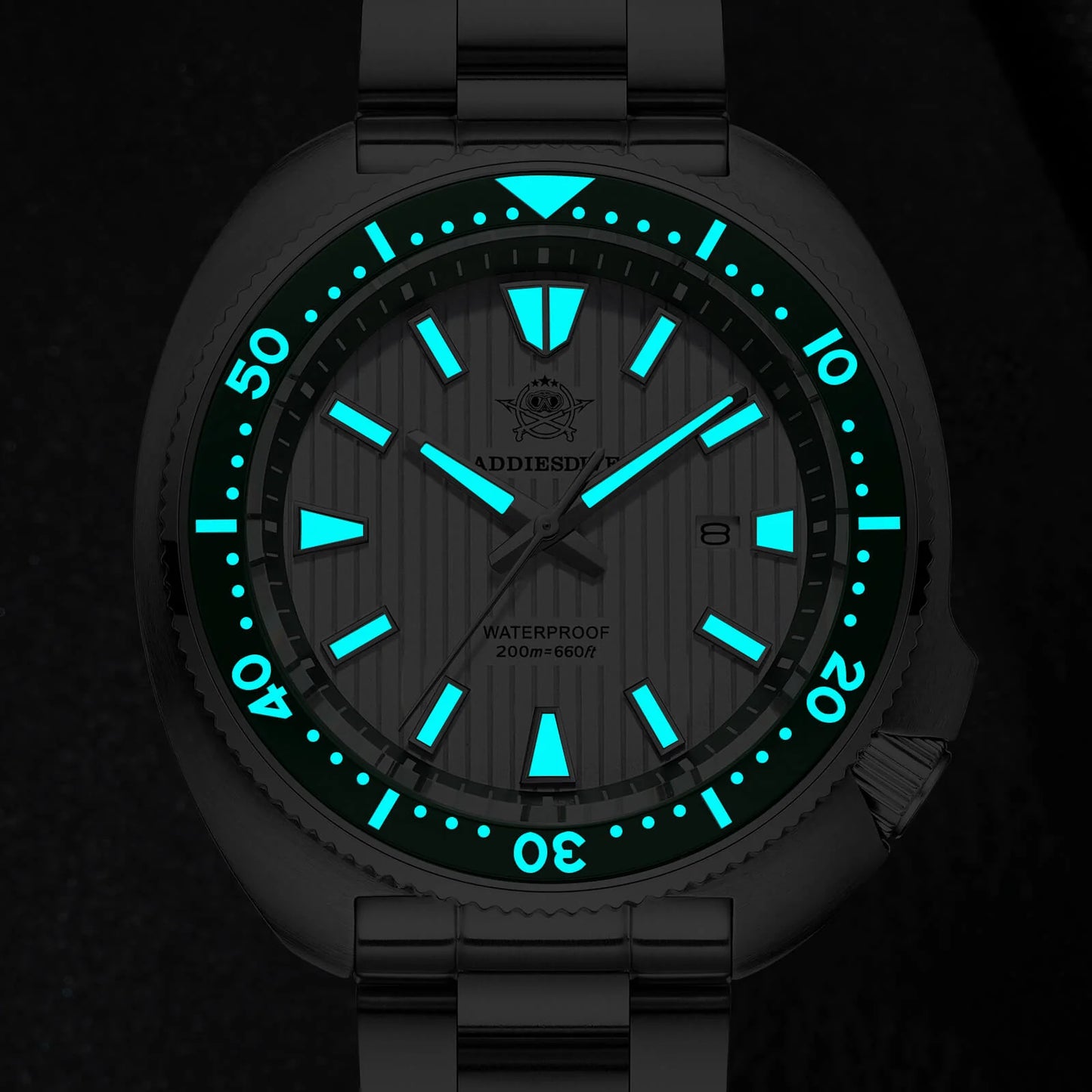 ADDIESDIVE AD2507 - 43.8mm - Zelena