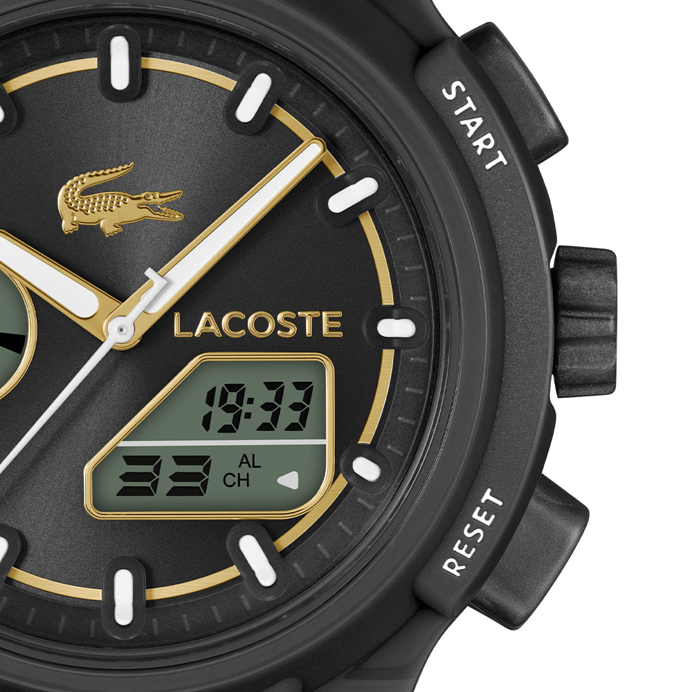LACOSTE LC33 2001434 - 40mm - Crna