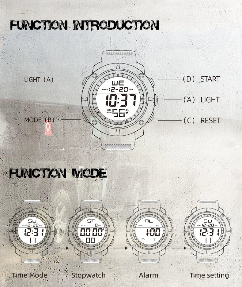 NORTH EDGE TANK - 51mm - Crna