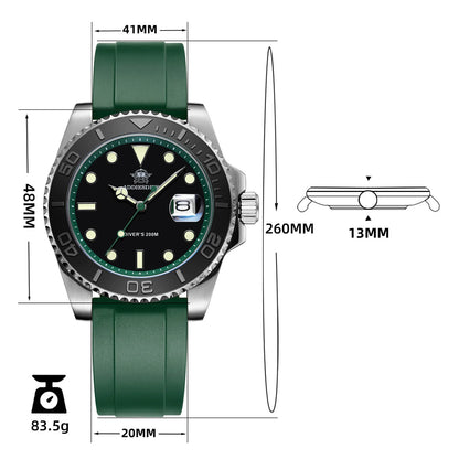 ADDIESDIVE AD2040 - 41mm - Zelena