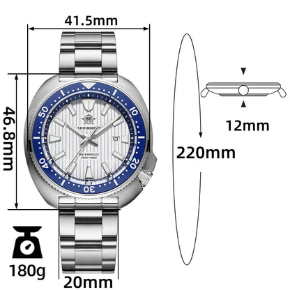 ADDIESDIVE AD2507 - 43.8mm - Plava