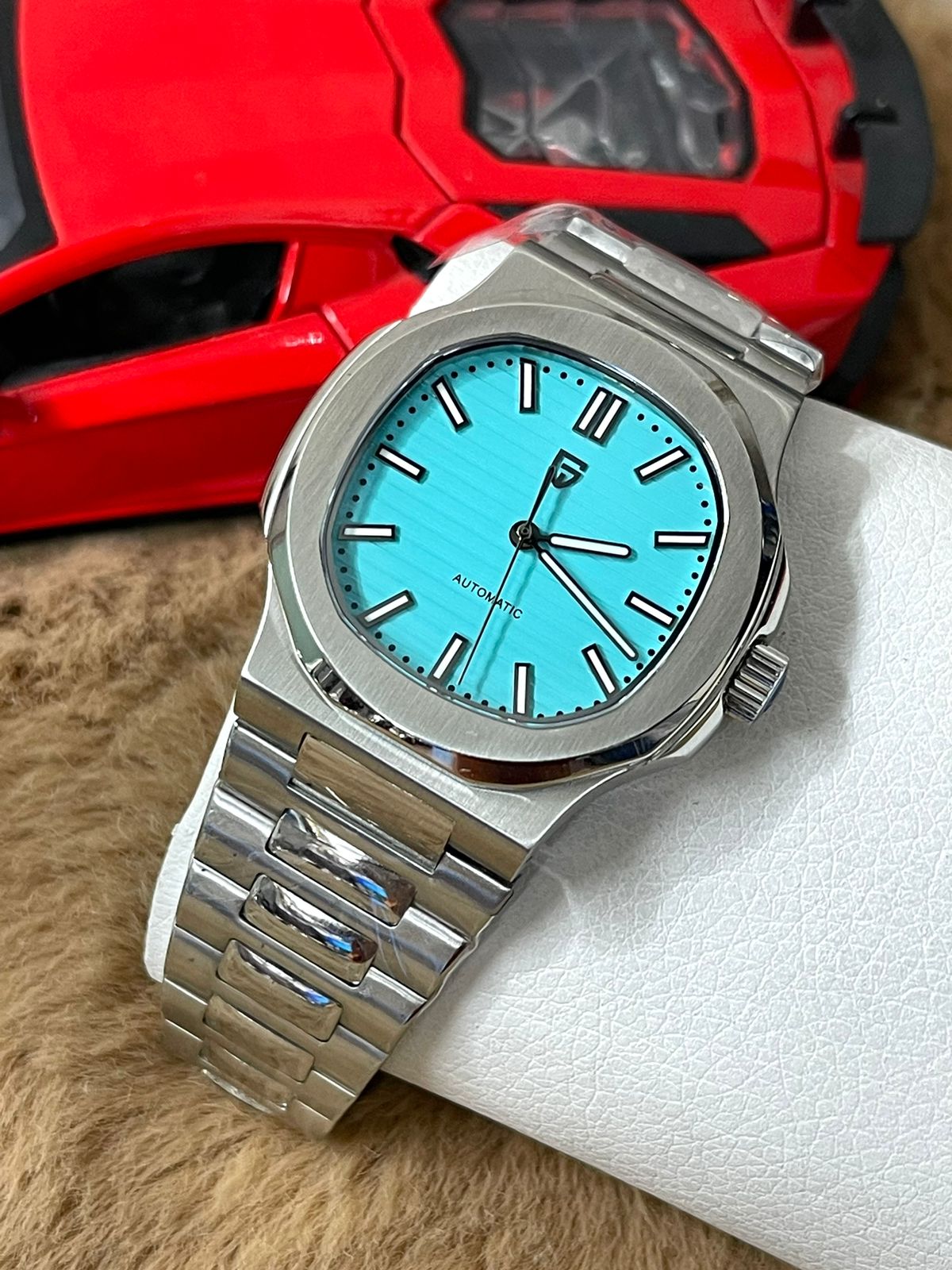 PAGANI DESIGN PD-1728 - 40mm - Tiffany plava - Patek Philippe Nautilus