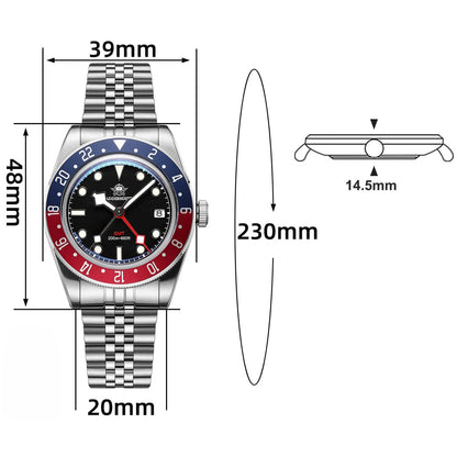 ADDIESDIVE AD2044 - 39mm - Pepsi/Crna