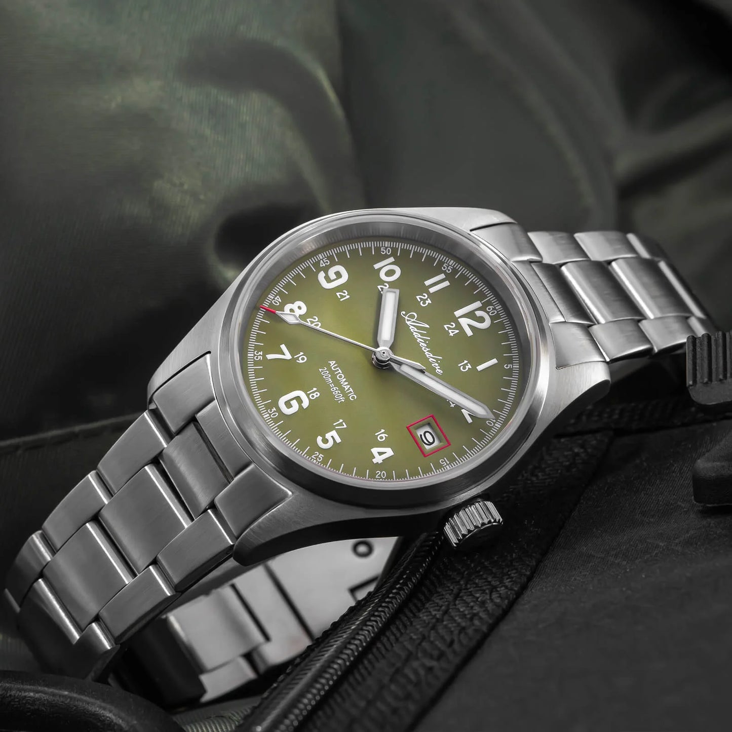 ADDIESDIVE AD2070 - 39mm - Zelena