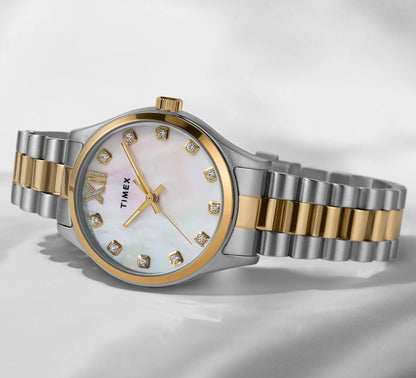 TIMEX Trend TW2W85500UK - 34mm -  MOP Bela