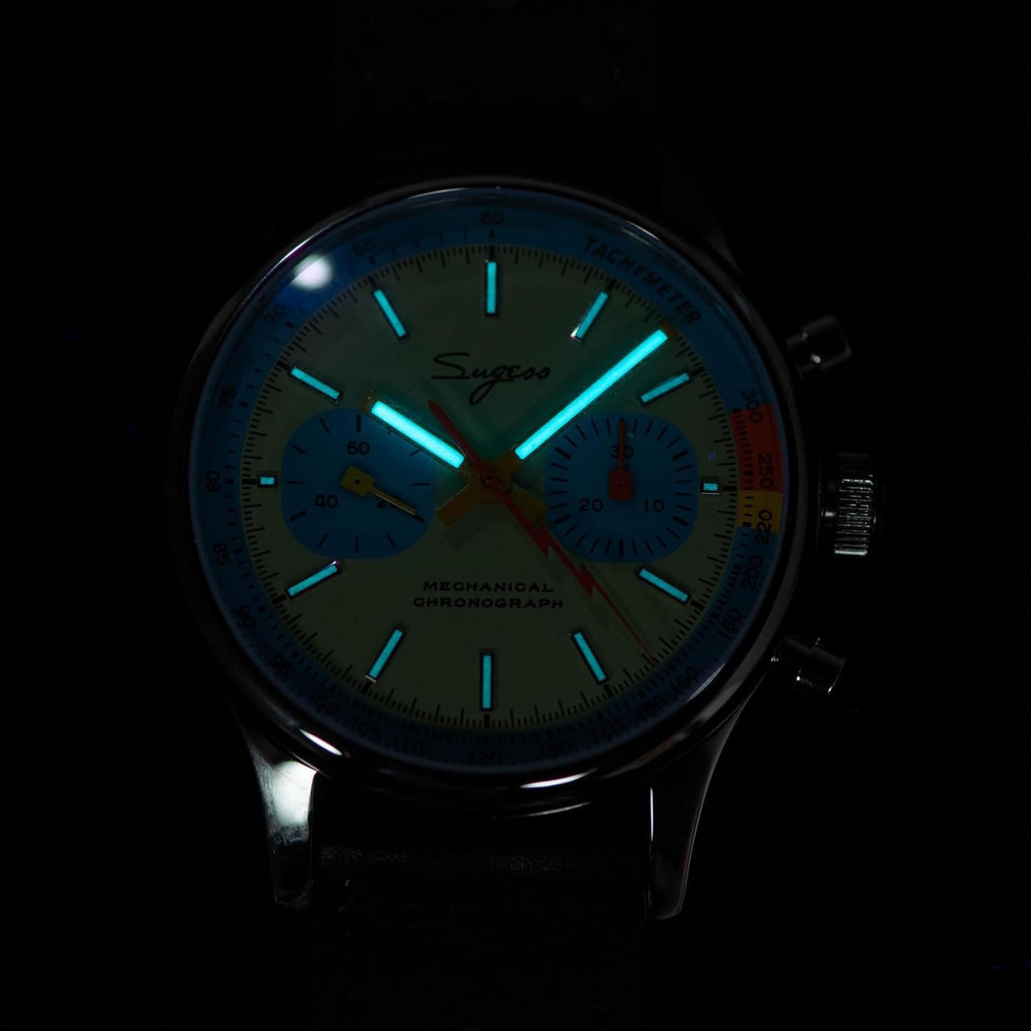 Sugess Chrono Heritage S387 - Pilot - 40mm