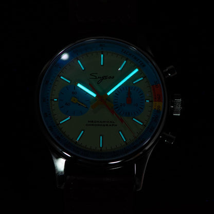 Sugess Chrono Heritage S387 - Pilot - 40mm