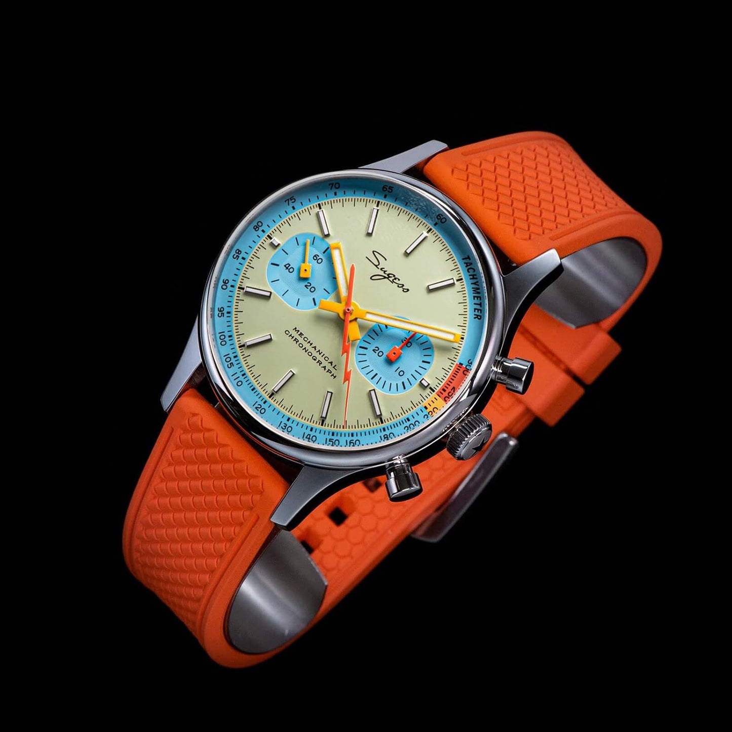 Sugess Chrono Heritage S387 - Pilot - 40mm