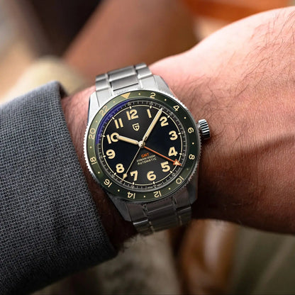 PAGANI DESIGN PD-1784 GMT - 40mm - Zelena