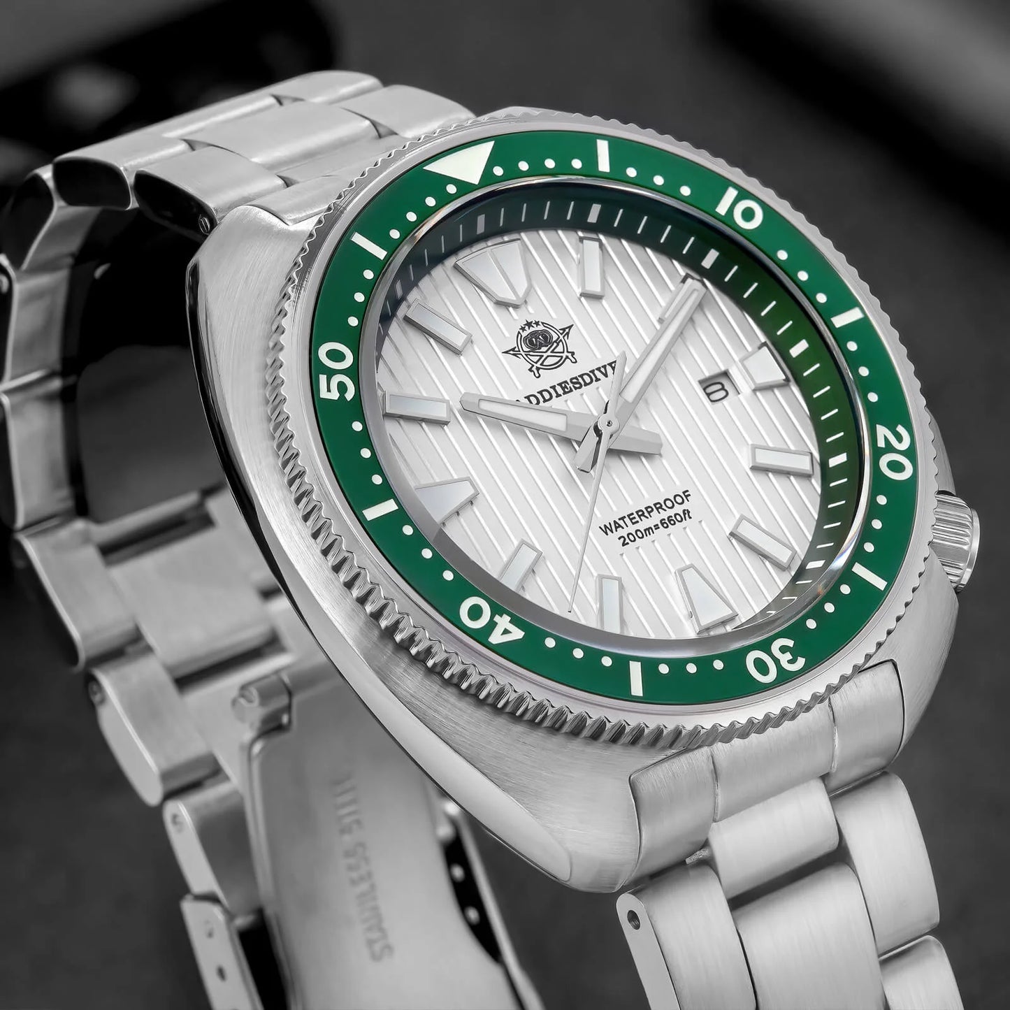 ADDIESDIVE AD2507 - 43.8mm - Zelena