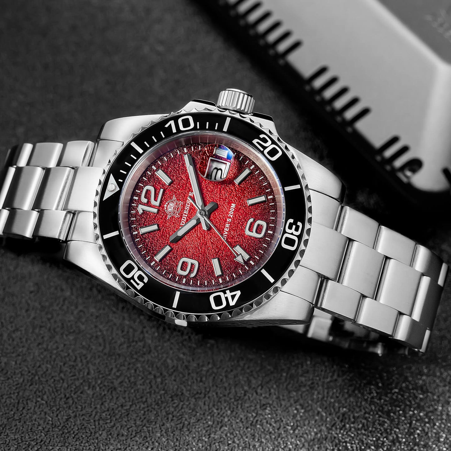 ADDIESDIVE AD2513 - 41mm - Crvena