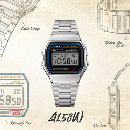 Casio A158WA-1 Vintage