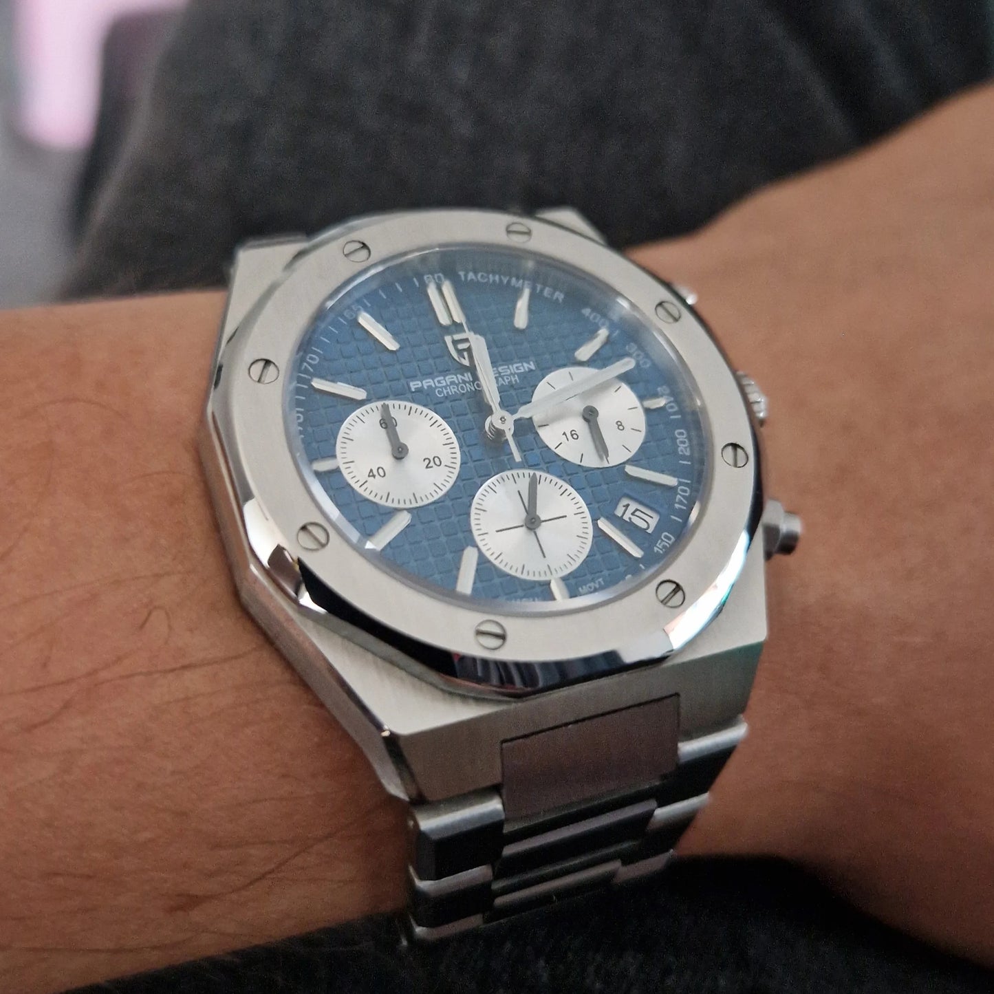 PAGANI DESIGN PD-1707 - 40mm - Plava - AP Royal Oak Homage