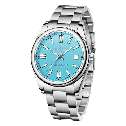 AKNIGHT AK-5185 - Tiffany plava - Rolex OP Homage