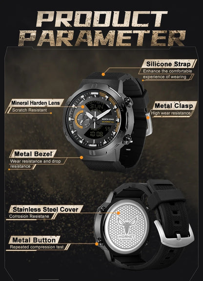 NORTH EDGE HORNET - 48mm - Crna