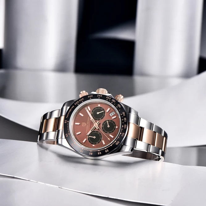 Rose Gold Pagani Pd 1644 Pagani Design PD-1644 Daytona Chronograph