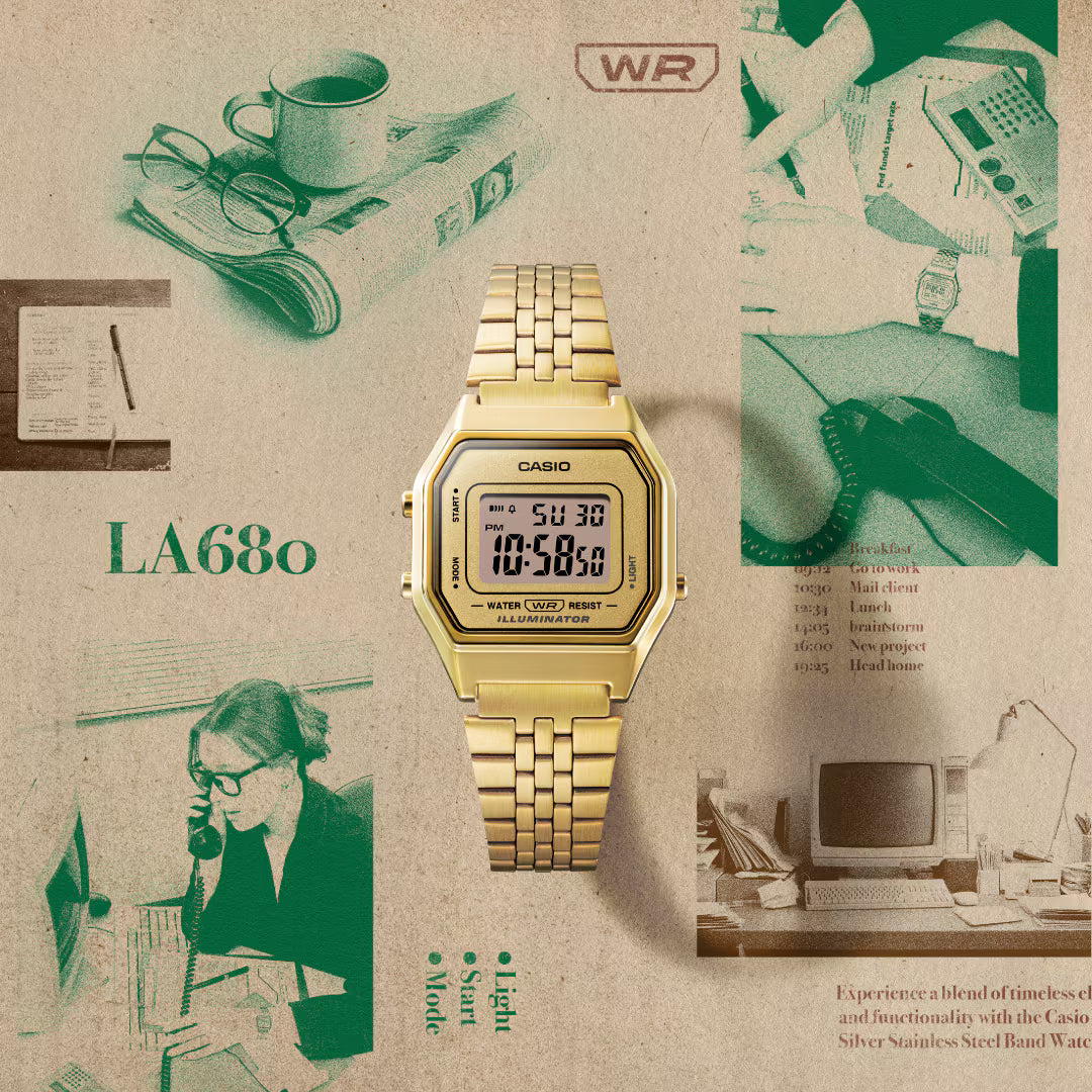 Casio LA680WGA-9 Vintage