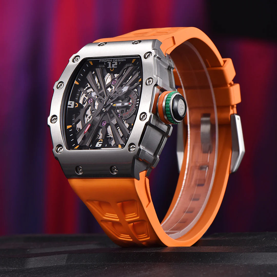 PAGANI DESIGN PD-1738 - 42mm - Narandžasta - Richard Mille Homage