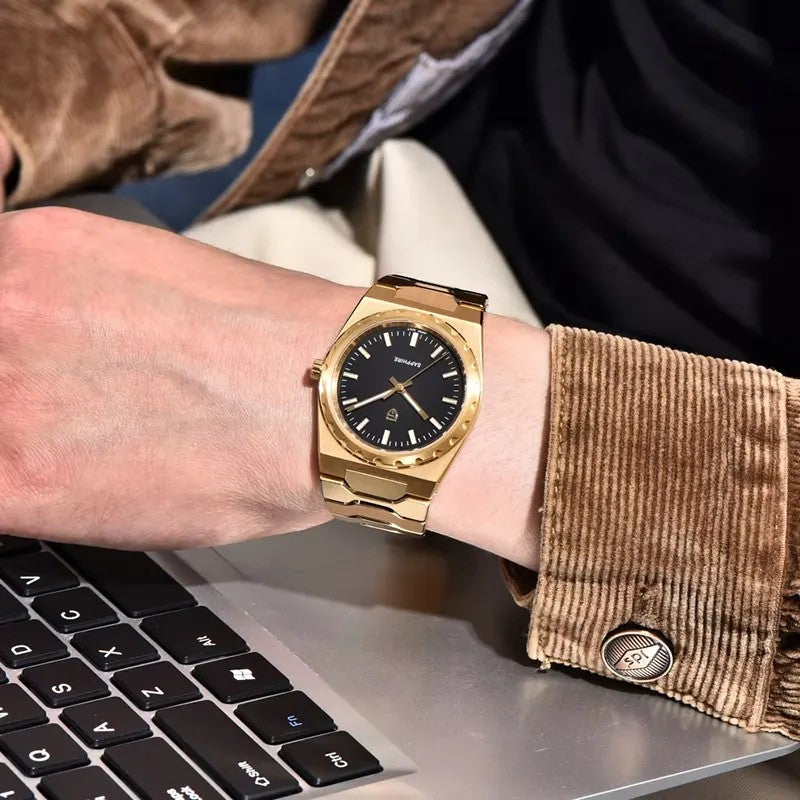 PAGANI DESIGN PD-YS020 - 37mm - Zlatna / Crna