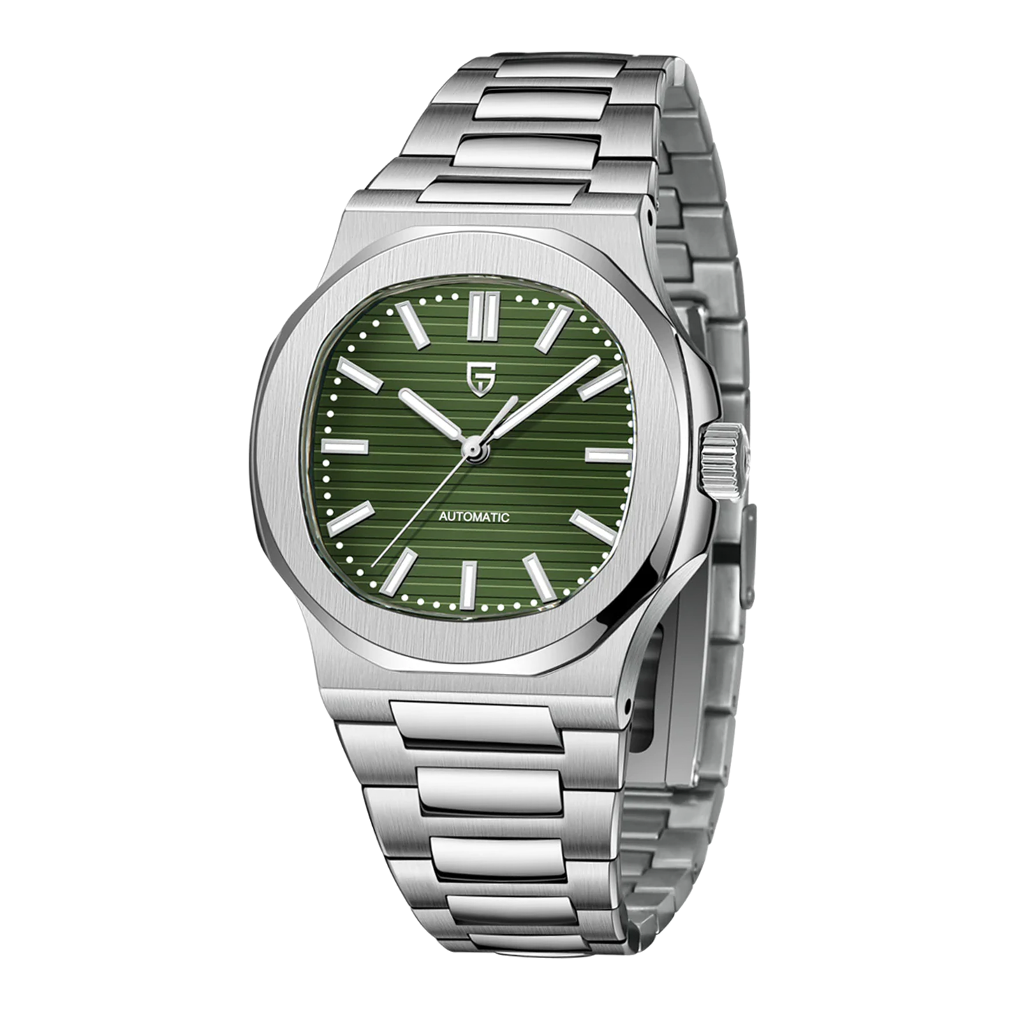 PAGANI DESIGN PD-1728 - 40mm - Zelena - Patek Philippe Nautilus