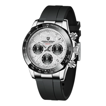 PAGANI DESIGN PD-1664 Sport - 40mm - Meteor bela - Rolex Daytona Homage