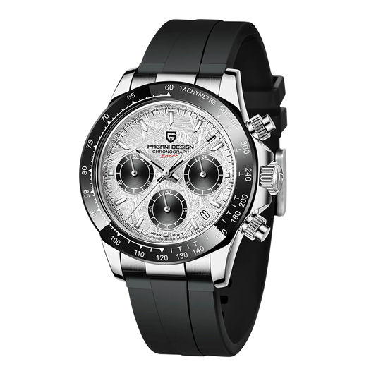 PAGANI DESIGN PD-1664 Sport - 40mm - Meteor bela - Rolex Daytona Homage