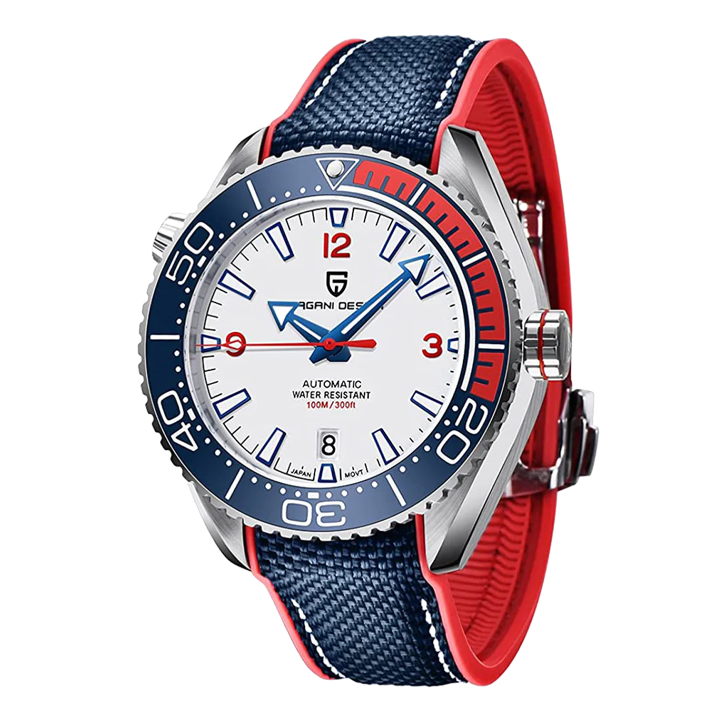 PAGANI DESIGN PD-1679 - 42mm - Bela - Omega Seamaster Planet Ocean Homage