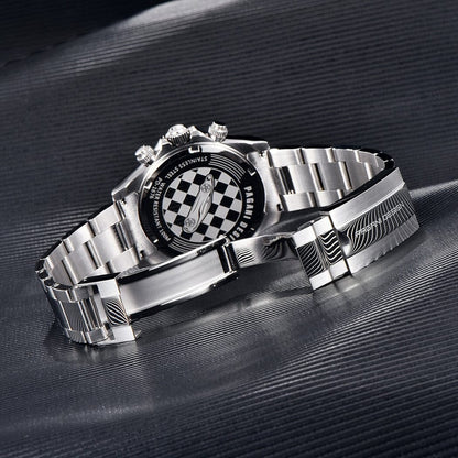 PAGANI DESIGN PD-1676 - 40mm - Beli/Panda - Rolex Daytona Paul Newman Homage