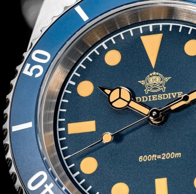 ADDIESDIVE  AD2054 - 41mm - Plava - Rolex Submariner Homage