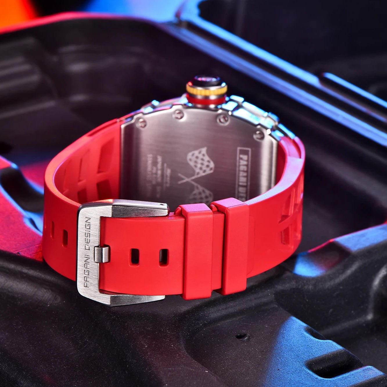 PAGANI DESIGN PD-1738 - 42mm - Crvena - Richard Mille Homage