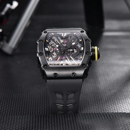 PAGANI DESIGN PD-1738 - 42mm - Crna/Crna - Richard Mille Homage