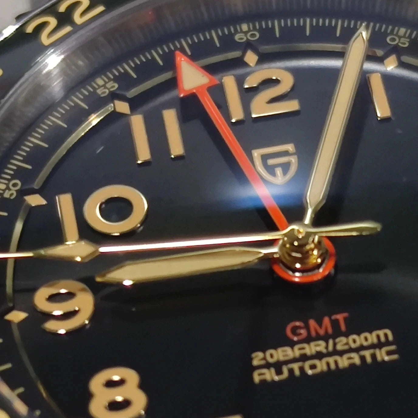 PAGANI DESIGN PD-1784 GMT - 40mm - Zelena