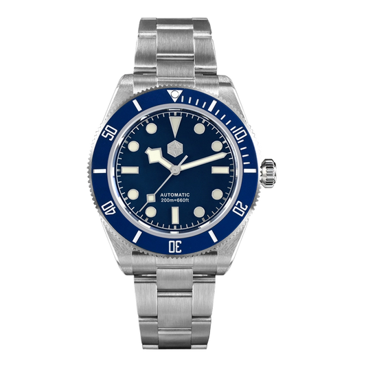 San Martin SN0008-GB Diver - 40mm - Plava - Tudor BLACK BAY 58 Homage