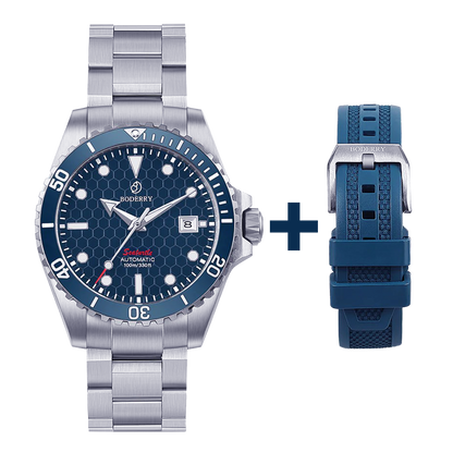 Boderry BDA007T SEATURTLE OCEAN - 40mm - Plava - Titanium
