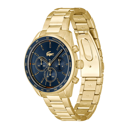 LACOSTE Boston 2011381 - 42mm - Zlatna / Plava