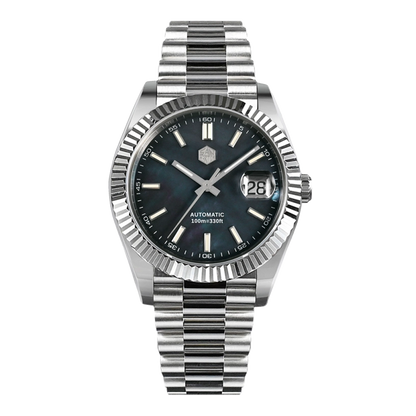 San Martin SN0059-G V2 - 40mm - MOP Plava - Rolex Datejust Homage