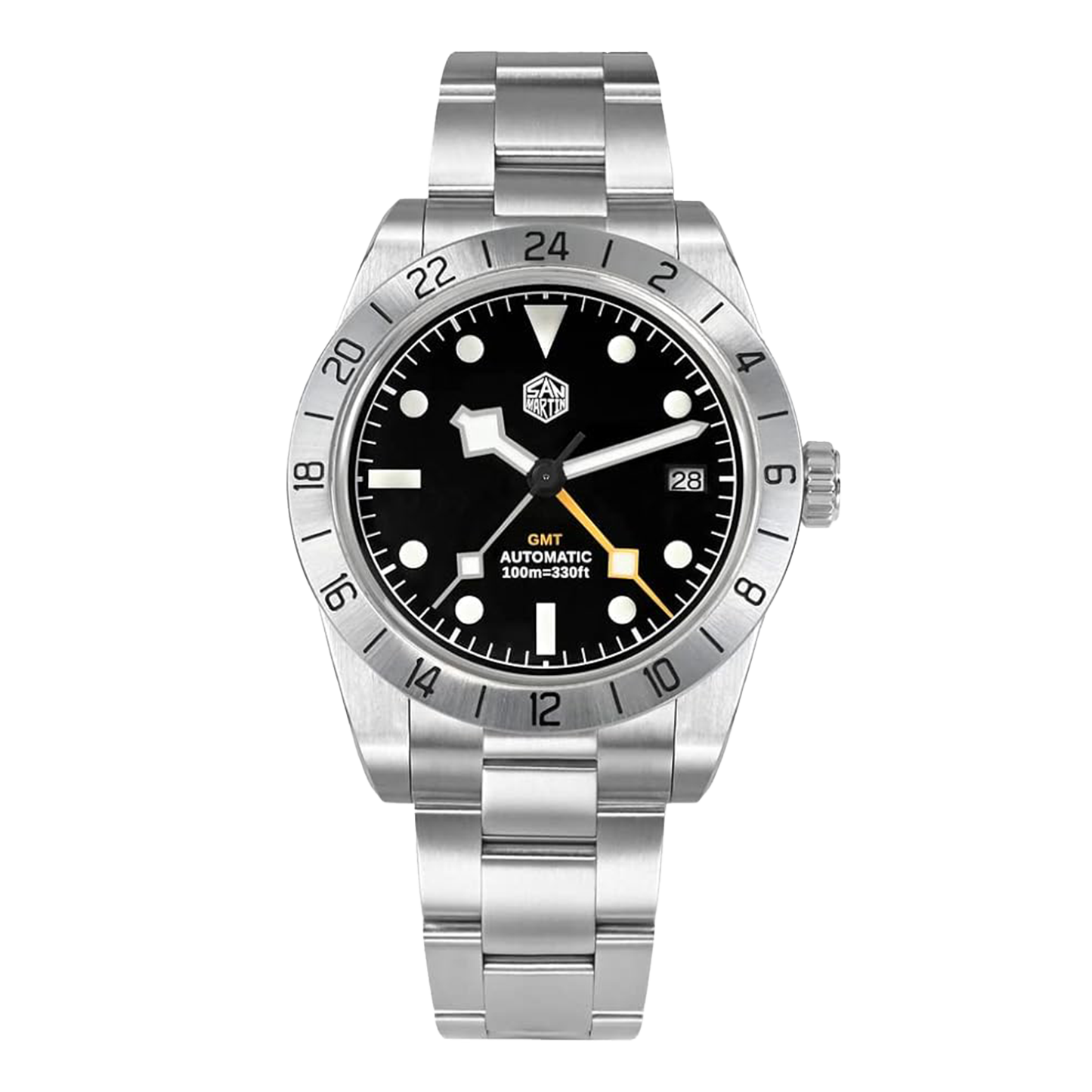 San Martin SN0054 - 39mm - Crna - TUDOR Black Bay Pro