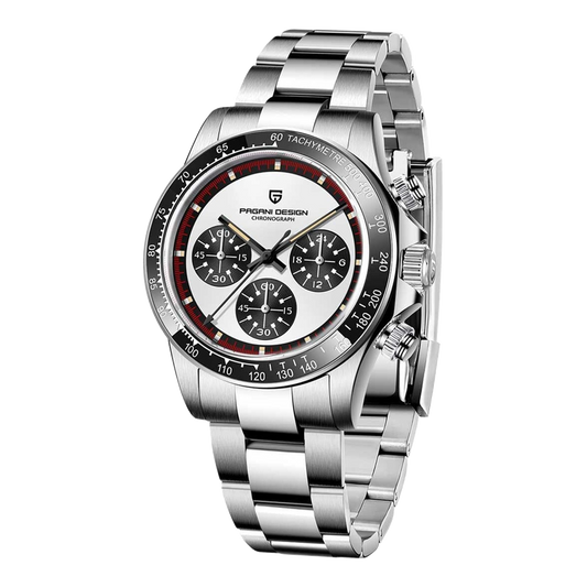 PAGANI DESIGN PD-1676 - 40mm - Beli/Panda - Rolex Daytona Paul Newman Homage