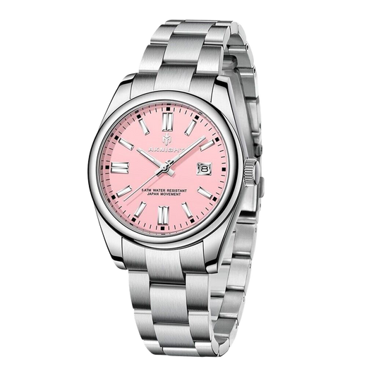 AKNIGHT AK-5185 - 39mm - Pink - Rolex OP Homage