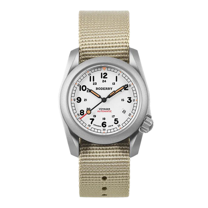 Boderry Voyager A11T - 40mm - Bela - Titanium