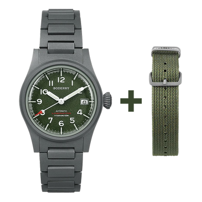 Boderry Landmaster A14T - 38mm - Zelena - Titanium